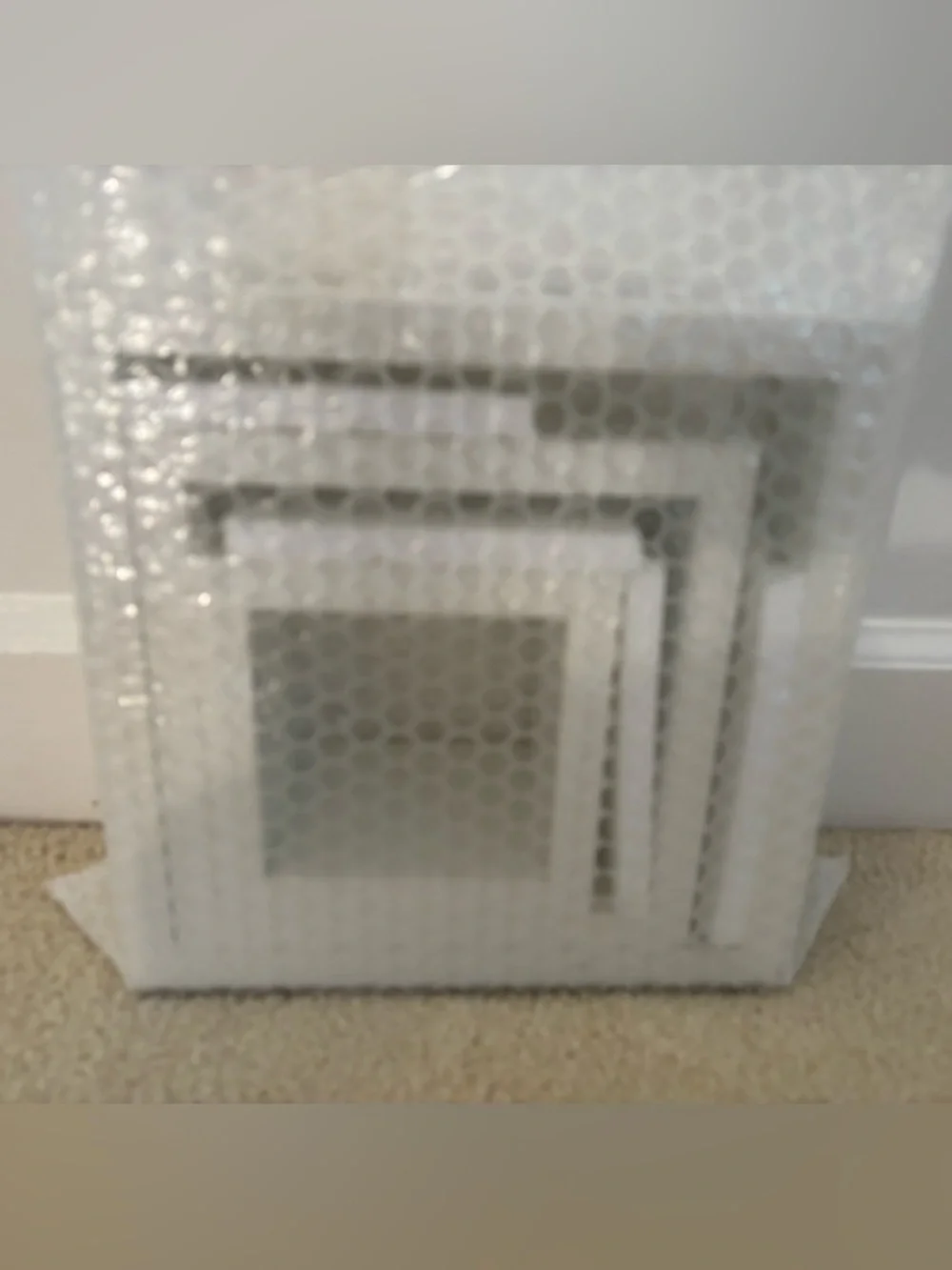 NIB Set of 3 White Wall-Mounted Floating Shelves $60 - Never Opened!